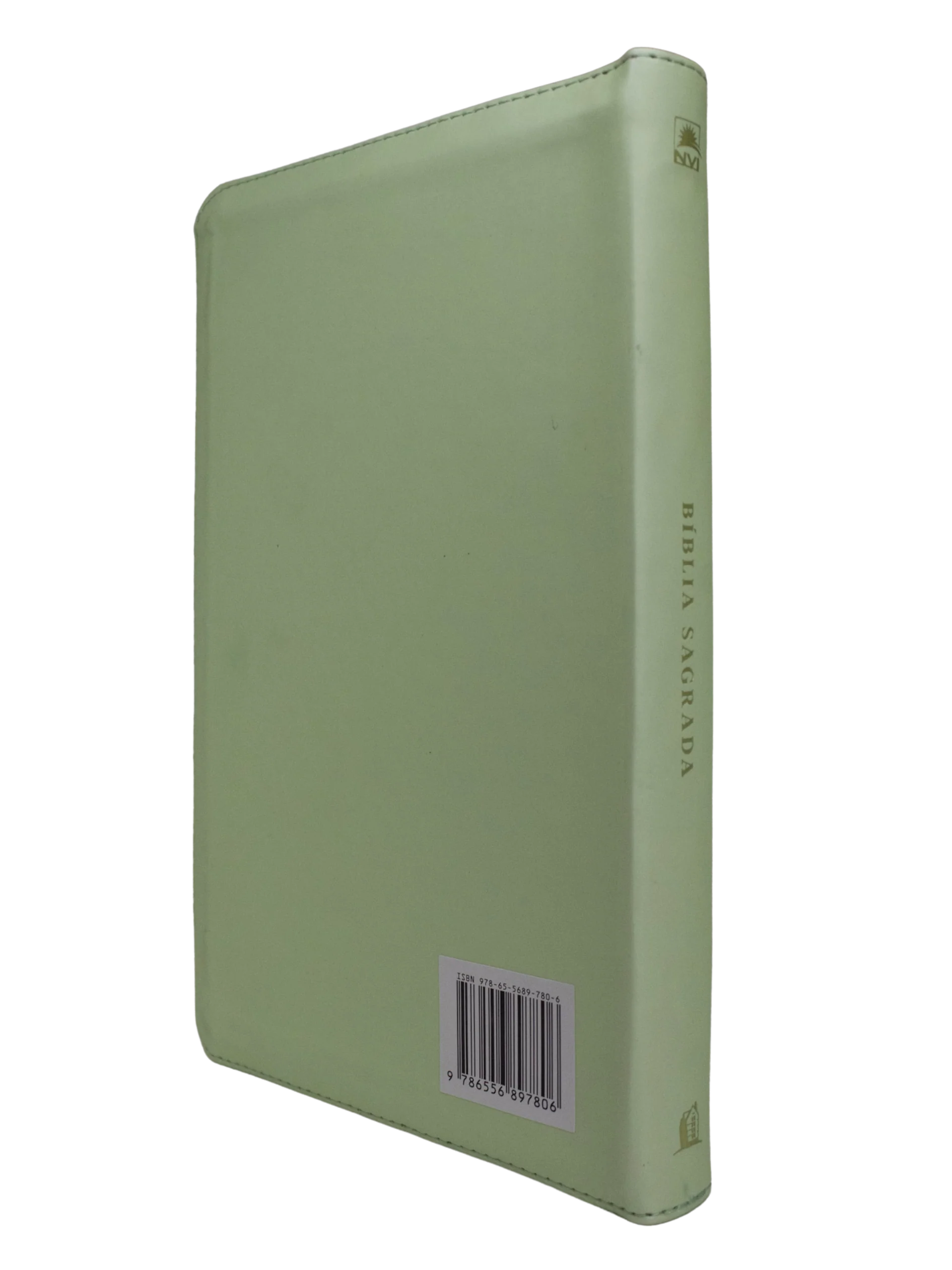 BÍBLIA NVI COM ZÍPER: REI DE ISRAEL, COUROSOFT VERDE COM TOQUE EMBORRACHADO, LEITURA PERFEITA: NOVA