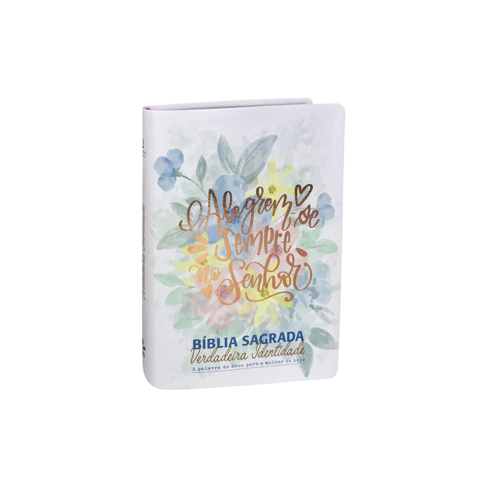 Novo Bíblia Sagrada Verdadeira Identidade NAA | SBB | Verdadeira Identidade - Capa em couro sintético