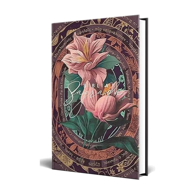 Bíblia NVT Pop Flex - Nomes de Deus: Floral - Letra Normal